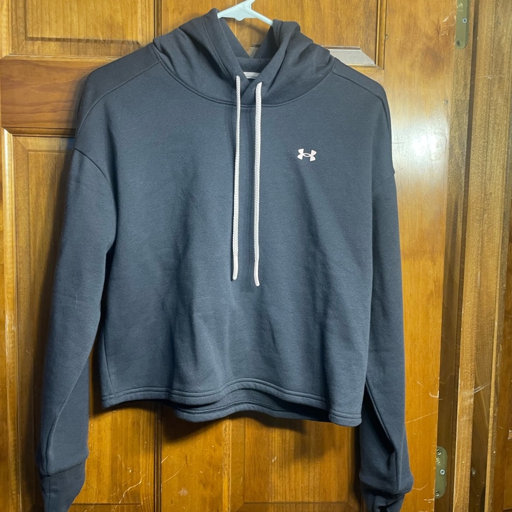 Blue Under Armour Workout Hoodie
